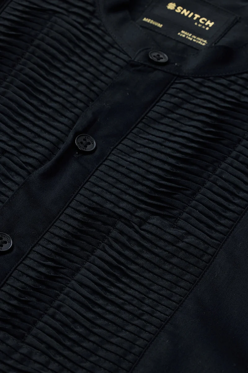 SNITCH Mandarin Pintek Luxe Shirt